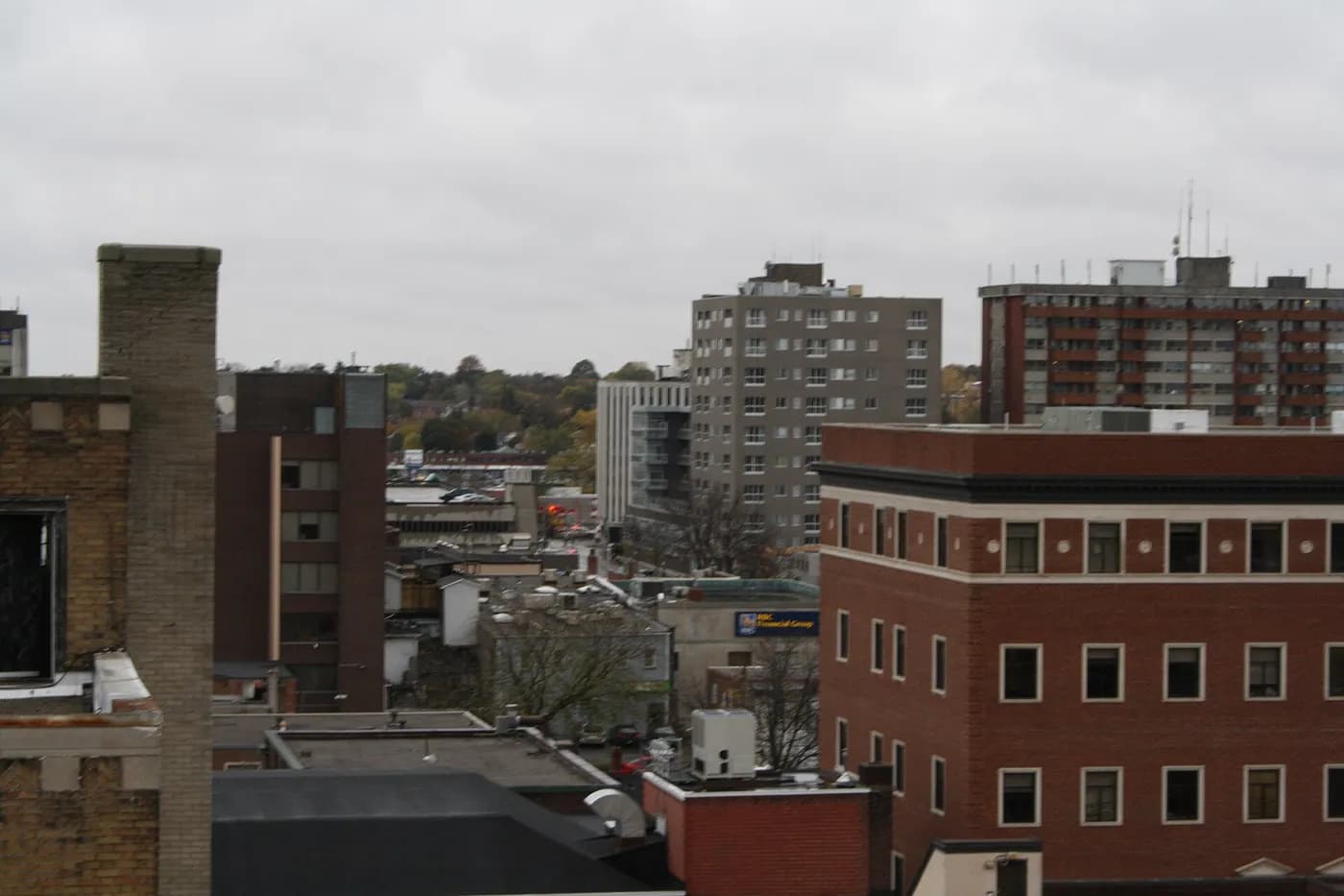 Buildings in downtown Oshawa